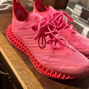 Adidas Bright Pink Running Shoes